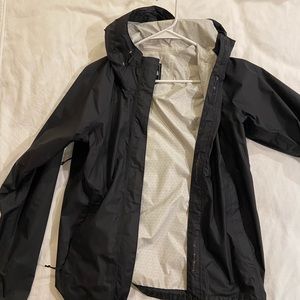 Black Northface Windbreaker Jacket